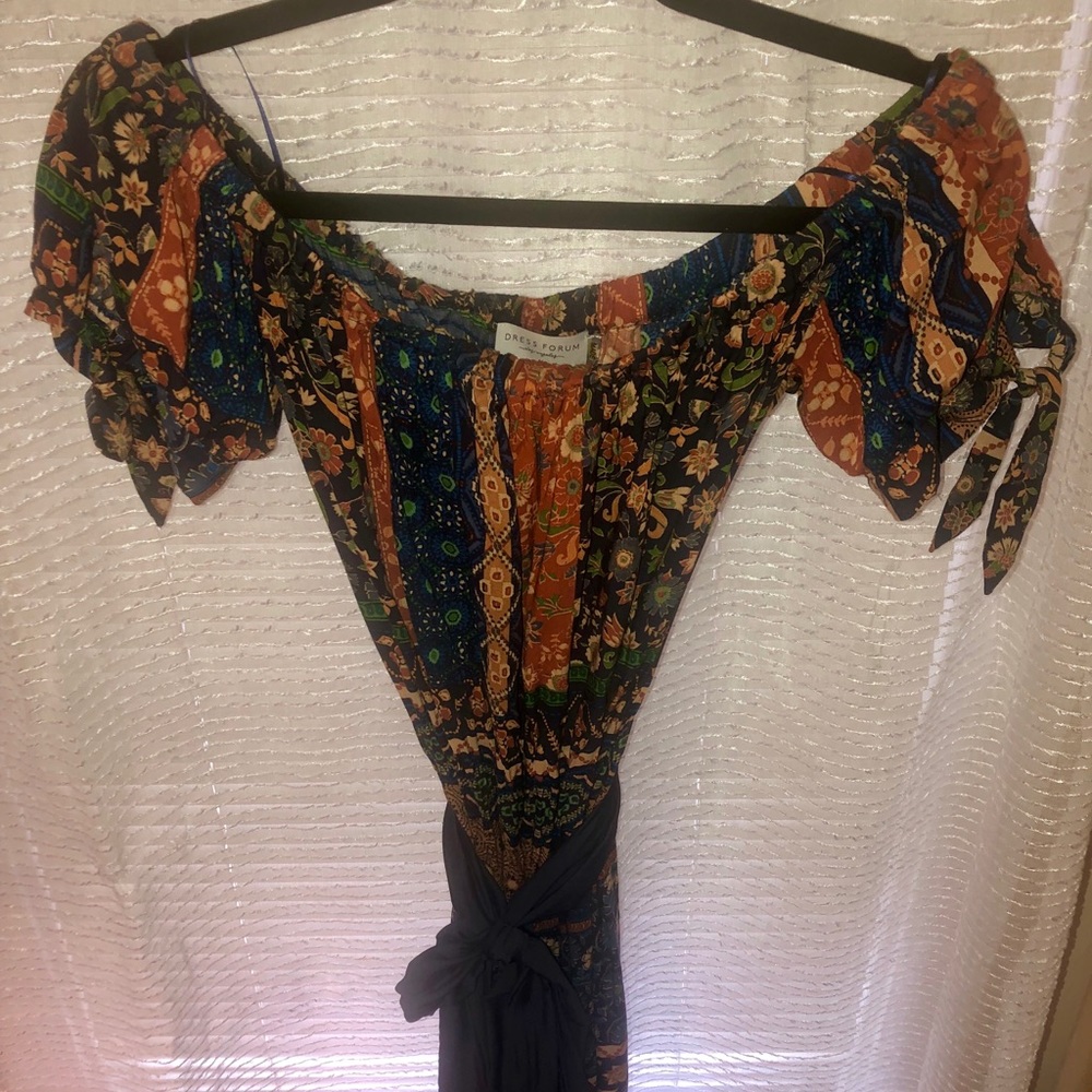 Off The Shoulder Fall Sun Dress